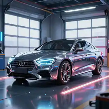 Купить готовый сайт автосервиса в Набережных Челнах - посмотреть и заказать, недорогой шаблон сайта, цена